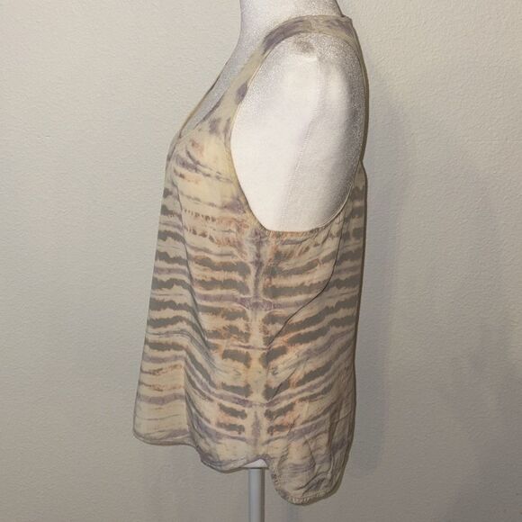 Gypsy 05 silk tie dye racerback tank top - Picture 3 of 3